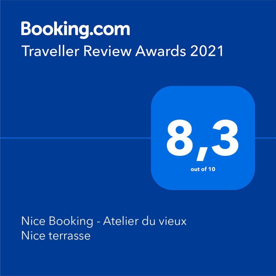 Nice Booking - Atelier Du Vieux Nice Terrasse Екстериор снимка